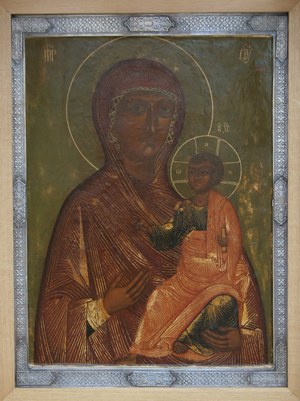 Эфесская икона Божией Матери XVI в. Спасо-Евфросиниевский монастырь 1. Эфесская икона Божией Матери XVI в. Спасо-Евфросиниевский монастырь
